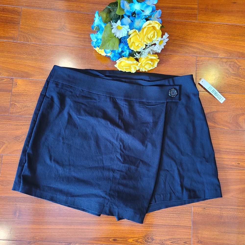 Joe Benbasset Black Stretch Skort 2X